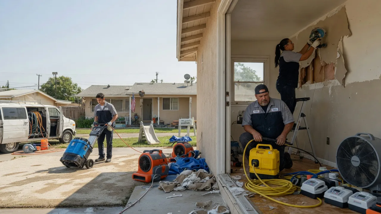 Water Damage Restoration in New Baden, IL near me